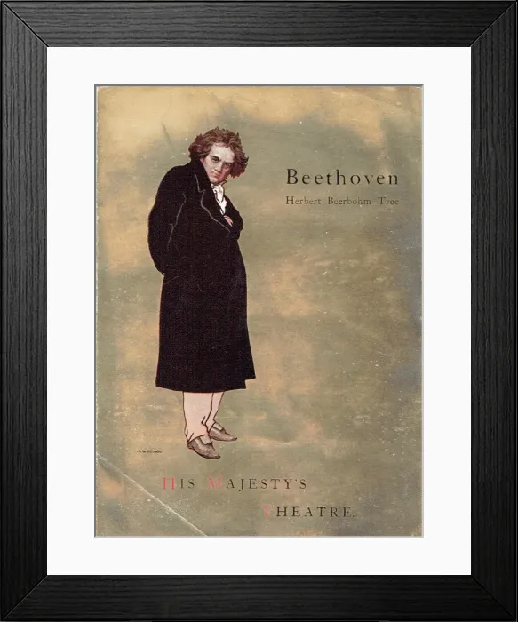 Framed Print : Beethoven, a play by Rene Fauchois Framed Print : Beethoven, a play by Rene Fauchois