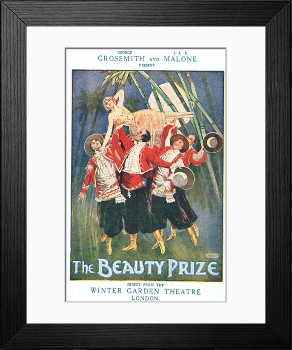 Framed Print : The Beauty Prize, by Grossmith and Wodehouse Framed Print : The Beauty Prize, by Grossmith and Wodehouse