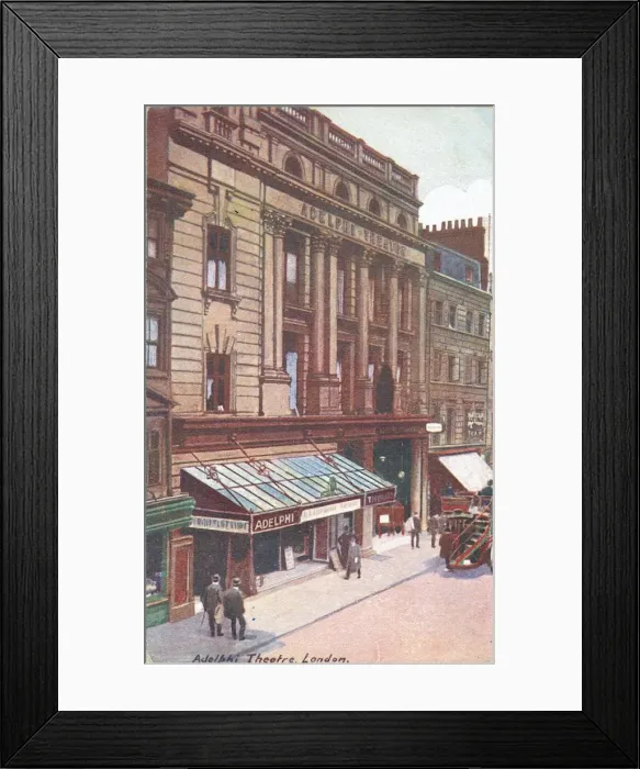 Framed Print : The Adelphi Theatre, Strand, London