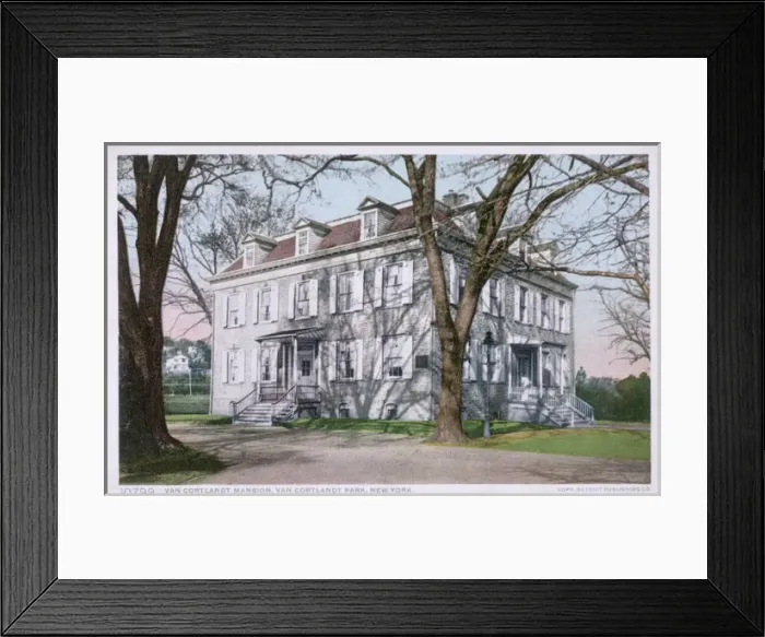 Framed Print : Van Cortlandt Mansion, Bronx in New York City Framed Print : Van Cortlandt Mansion, Bronx in New York City