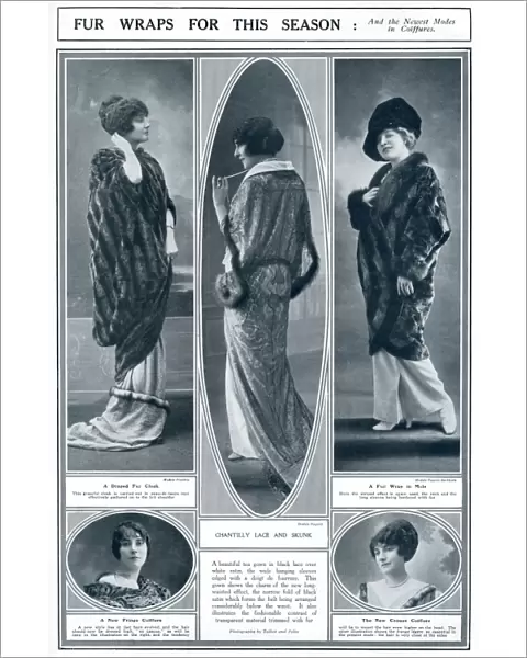 Fur wraps for the winter season 1913