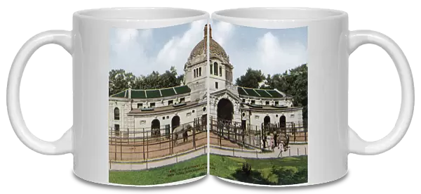 Elephant House in the New York Zoological Park