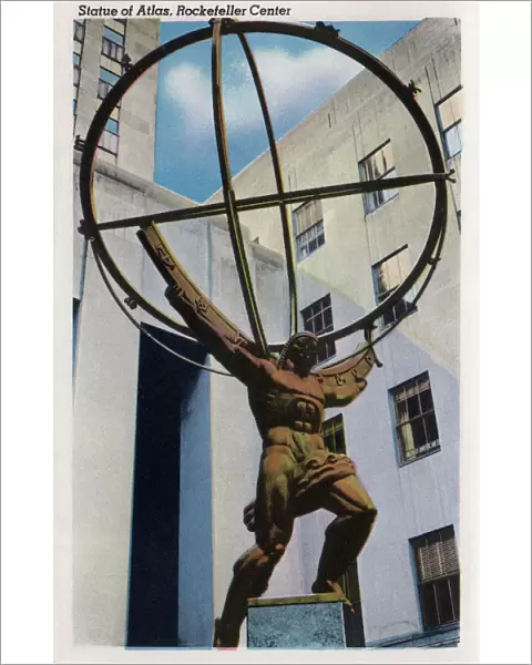 Statue of Atlas, Rockefeller Center, New York City