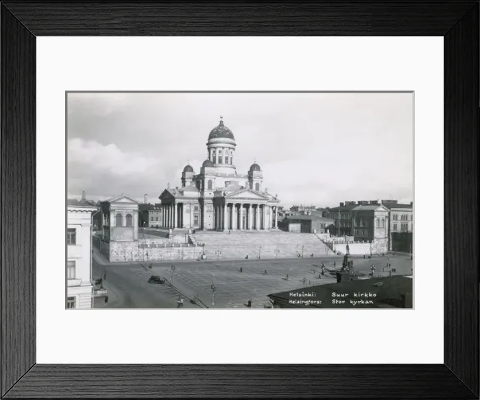 Framed Print : Lutheran Cathedral in Helsinki, Finland Framed Print : Lutheran Cathedral in Helsinki, Finland