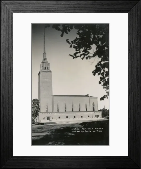 Framed Print : Mikael Agricolan Church, Helsinki, Finland Framed Print : Mikael Agricolan Church, Helsinki, Finland