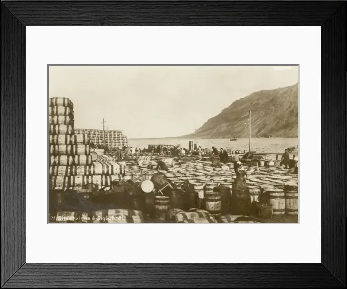 Framed Print : Siglufjordur (Herring Town), Iceland Framed Print : Siglufjordur (Herring Town), Iceland