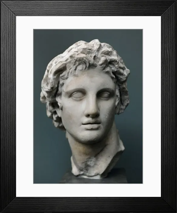 Framed Print : Alexander the Great (356-323 BC). King of Macedonia Framed Print : Alexander the Great (356-323 BC). King of Macedonia