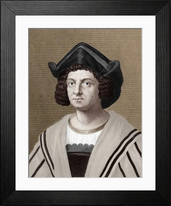 Framed Print : Christopher Columbus Framed Print : Christopher Columbus