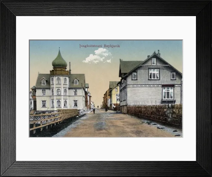Framed Print : Governors House, Reykjavik Framed Print : Governors House, Reykjavik