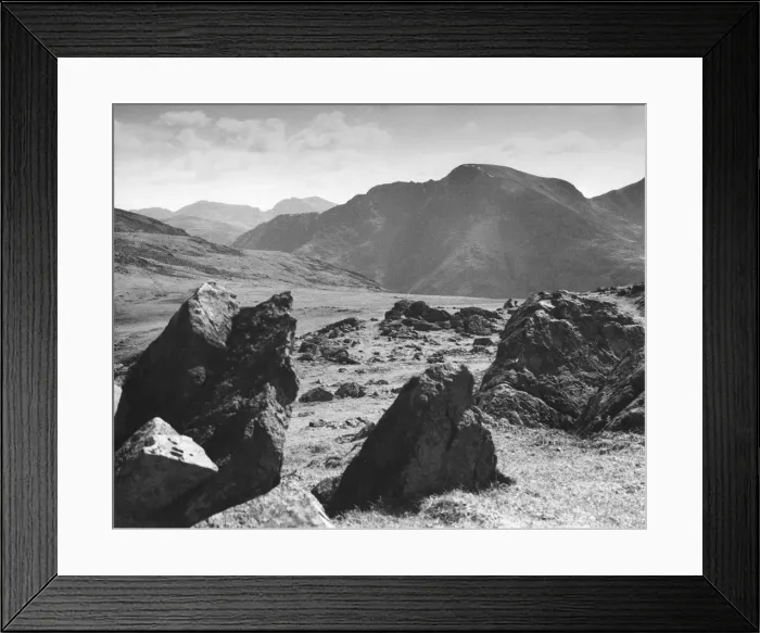 Framed Print : On the summit of Red Pike, Lake District, Cumbria Framed Print : On the summit of Red Pike, Lake District, Cumbria