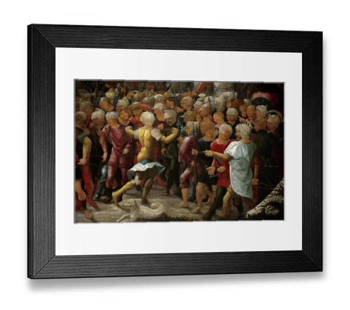 Framed Print : Mucius Scaevola before King Porsena, 1533, by Abraham Framed Print : Mucius Scaevola before King Porsena, 1533, by Abraham