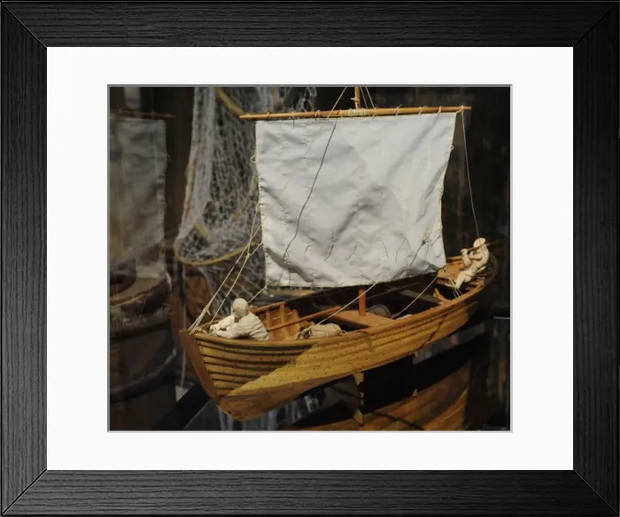 Framed Print : Model of a vessel to the transport of goods. Oak. 15th Framed Print : Model of a vessel to the transport of goods. Oak. 15th