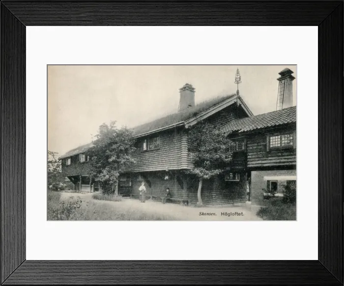 Framed Print : Cottages, Skansen open air museum, Sweden Framed Print : Cottages, Skansen open air museum, Sweden