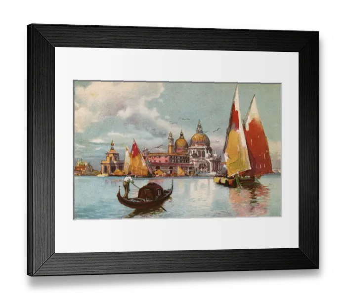Framed Print : Venice, Italy - Chiesa Santa Maria della Salute Framed Print : Venice, Italy - Chiesa Santa Maria della Salute