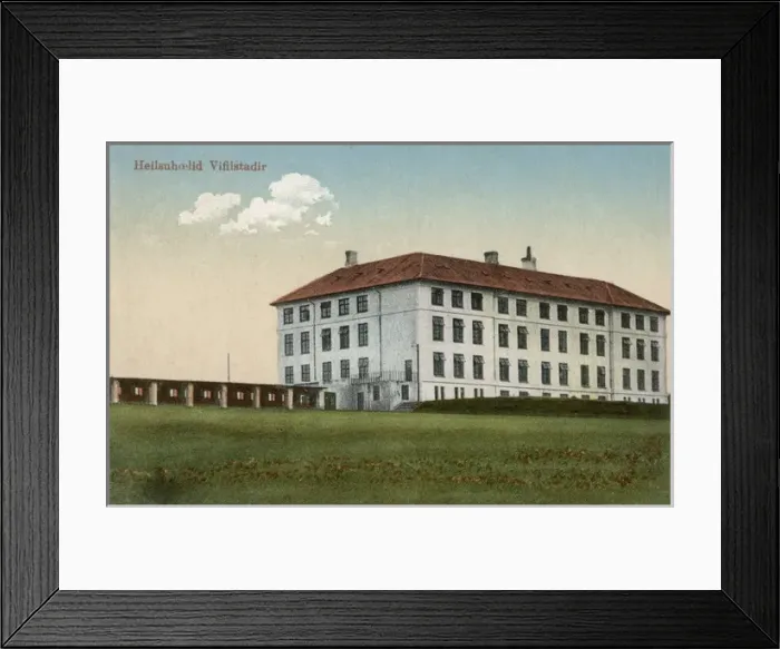 Framed Print : Vifilstadir Health Hotel, Iceland Framed Print : Vifilstadir Health Hotel, Iceland