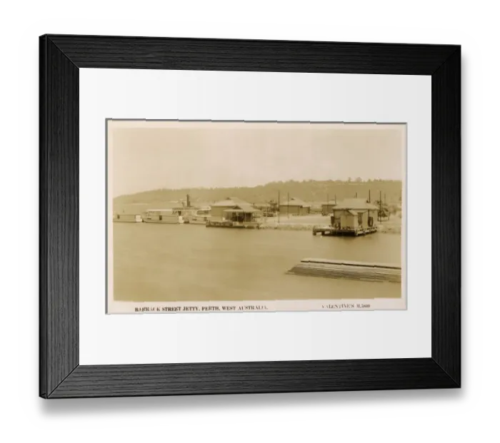 Framed Print : Barrack Street Jetty, Perth, Western Australia Framed Print : Barrack Street Jetty, Perth, Western Australia
