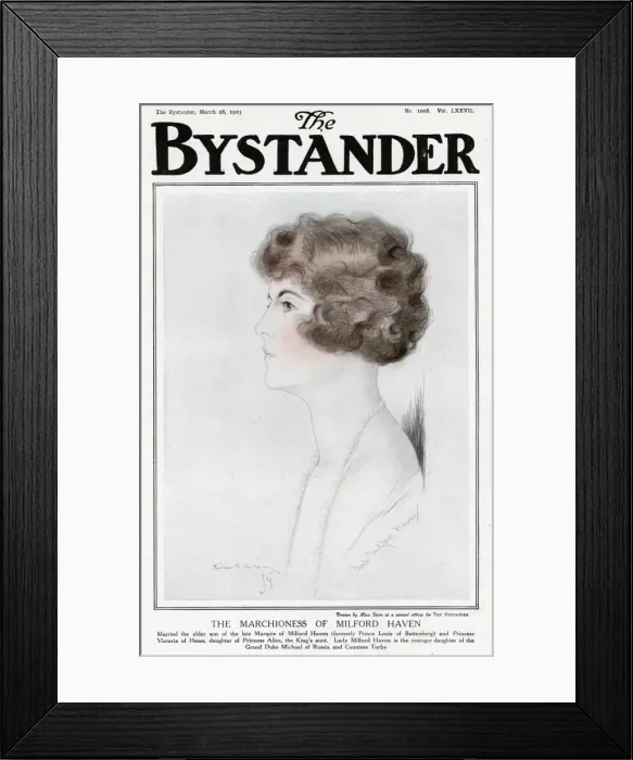 Framed Print : Marchioness of Milford Haven by Alan Stern Framed Print : Marchioness of Milford Haven by Alan Stern