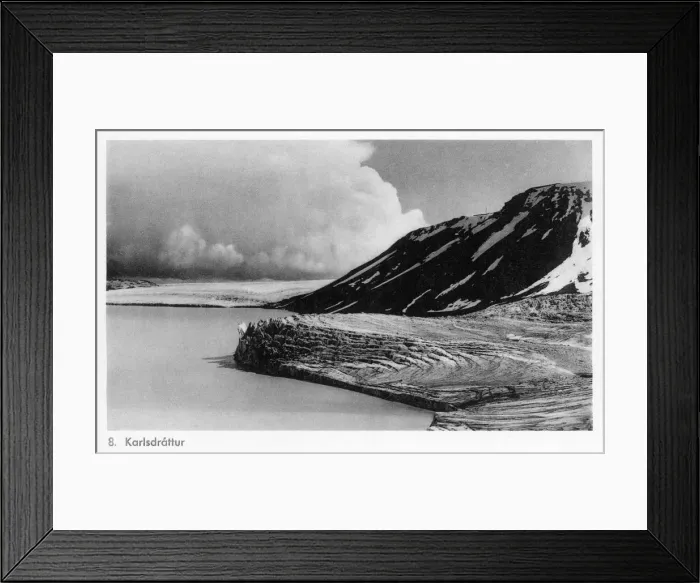 Framed Print : Karlsdrattur in Iceland Framed Print : Karlsdrattur in Iceland