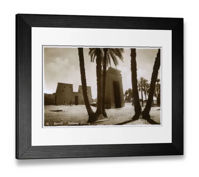 Framed Print : Karnak Temple, Egypt - The Ptolemy Gateway Framed Print : Karnak Temple, Egypt - The Ptolemy Gateway