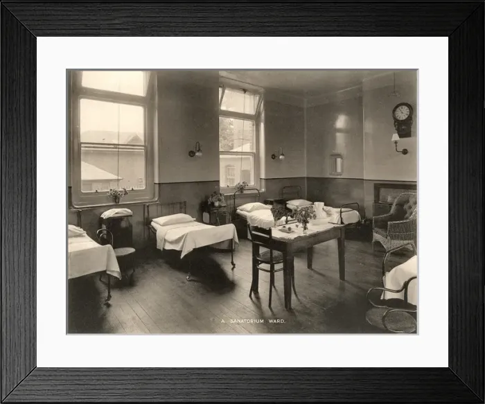 Framed Print : Derby Railway Servants Orphanage - Sanatorium Ward Framed Print : Derby Railway Servants Orphanage - Sanatorium Ward