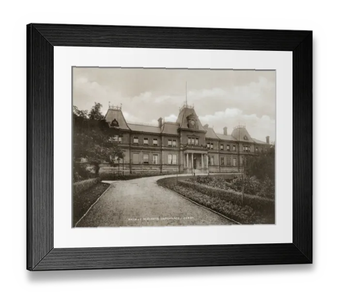 Framed Print : Derby Railway Servants Orphanage Framed Print : Derby Railway Servants Orphanage