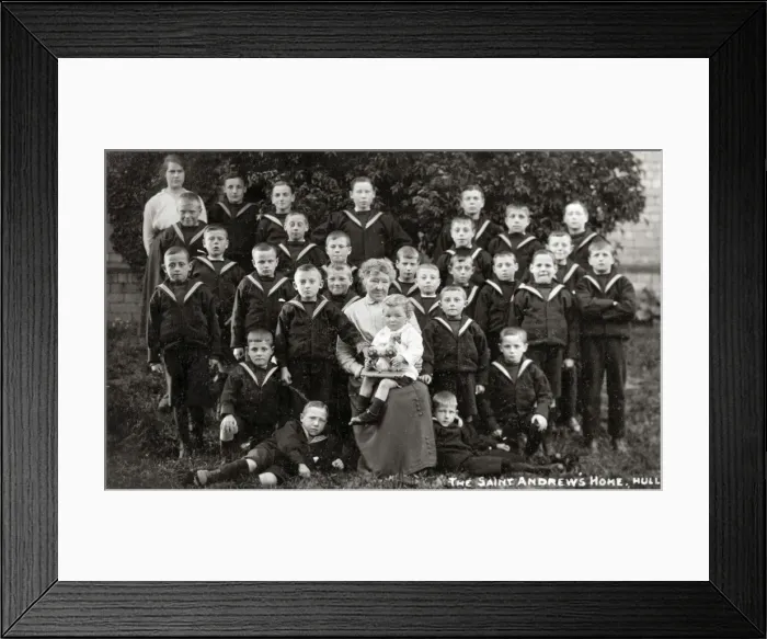 Framed Print : Sailors Orphanage, Hull - St Andrews Home Framed Print : Sailors Orphanage, Hull - St Andrews Home