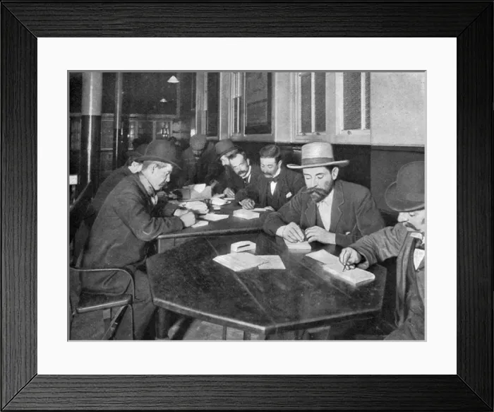 Framed Print : LCC Lodging House Parker Street, London - Wrapper Writers Framed Print : LCC Lodging House Parker Street, London - Wrapper Writers