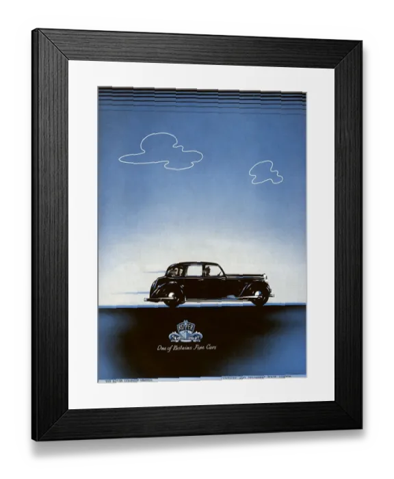 Framed Print : Rover advertisement, 1939 Framed Print : Rover advertisement, 1939