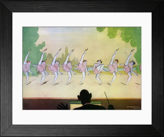 Framed Print : The Member of the Beauty Chorus who Got out of Step Framed Print : The Member of the Beauty Chorus who Got out of Step