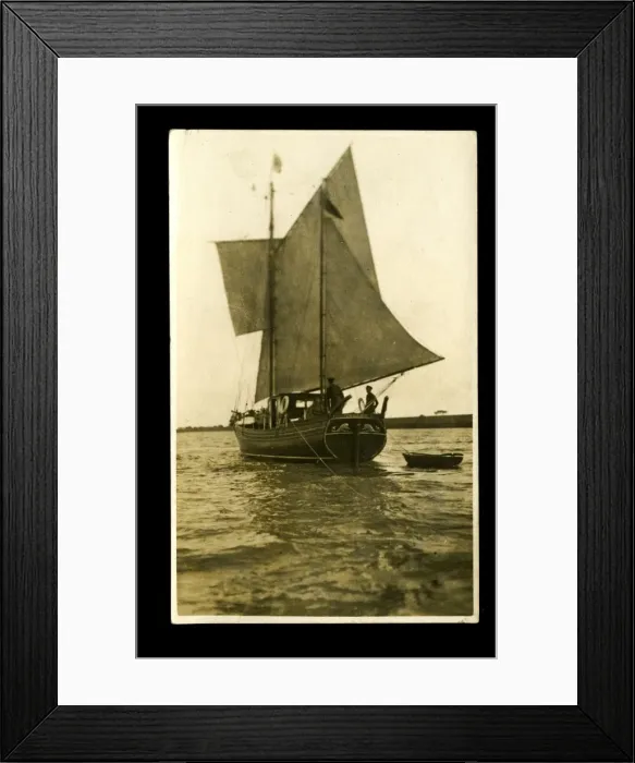 Framed Print : Sailing vessel at Poole, Dorset Framed Print : Sailing vessel at Poole, Dorset