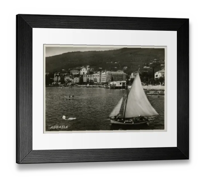 Framed Print : Opatija (Abbazia), Croatia on the Adriatic coast Framed Print : Opatija (Abbazia), Croatia on the Adriatic coast