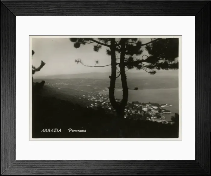 Framed Print : Opatija (Abbazia), Croatia on the Adriatic coast Framed Print : Opatija (Abbazia), Croatia on the Adriatic coast
