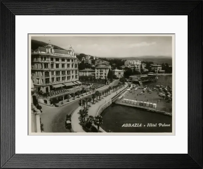 Framed Print : Opatija (Abbazia), Croatia on the Adriatic coast Framed Print : Opatija (Abbazia), Croatia on the Adriatic coast