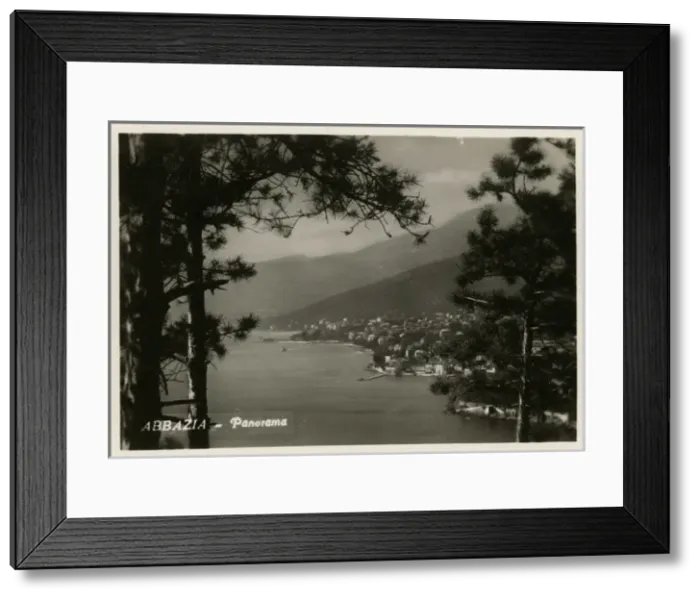 Framed Print : Opatija (Abbazia), Croatia on the Adriatic coast Framed Print : Opatija (Abbazia), Croatia on the Adriatic coast