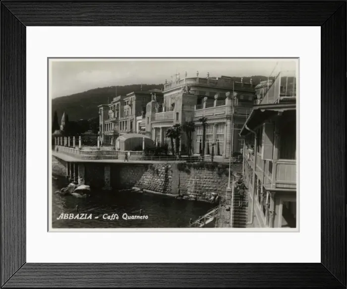 Framed Print : Opatija (Abbazia), Croatia on the Adriatic coast Framed Print : Opatija (Abbazia), Croatia on the Adriatic coast