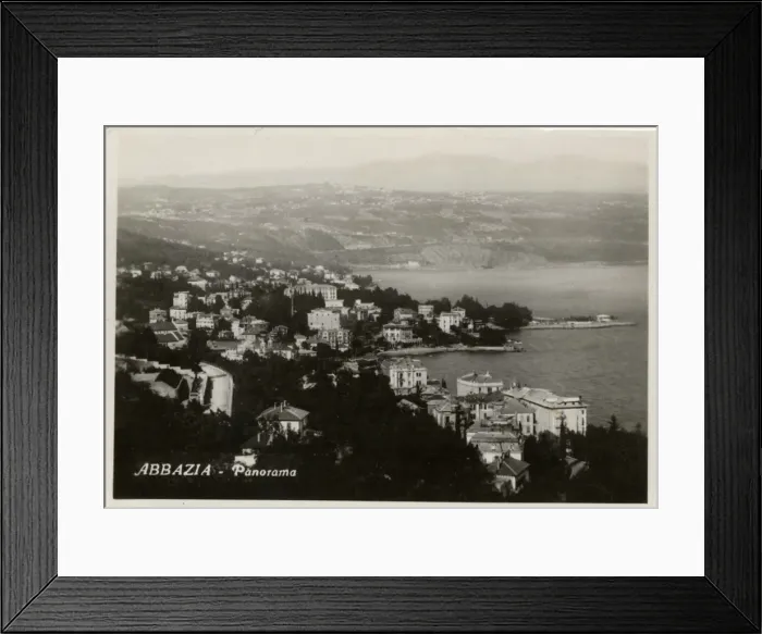 Framed Print : Opatija (Abbazia), Croatia on the Adriatic coast Framed Print : Opatija (Abbazia), Croatia on the Adriatic coast