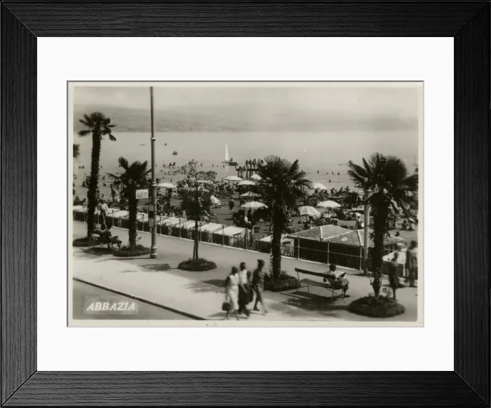 Framed Print : Opatija (Abbazia), Croatia on the Adriatic coast Framed Print : Opatija (Abbazia), Croatia on the Adriatic coast