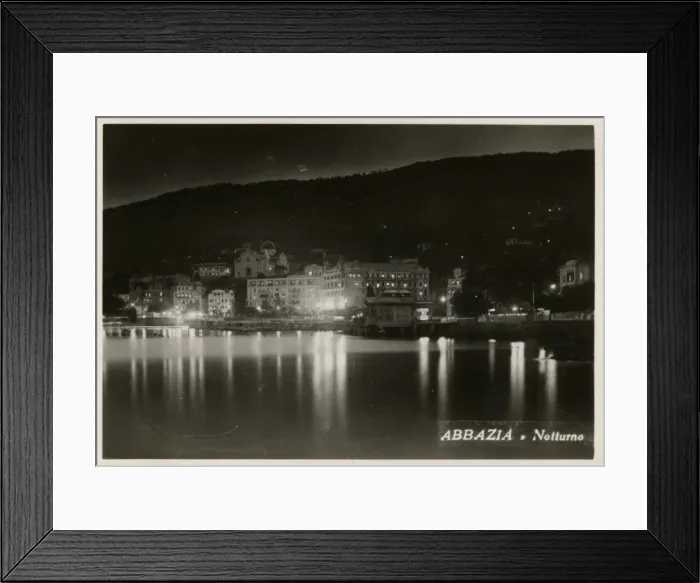 Framed Print : Opatija (Abbazia), Croatia on the Adriatic coast Framed Print : Opatija (Abbazia), Croatia on the Adriatic coast