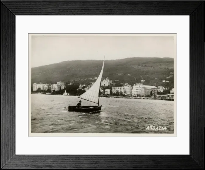 Framed Print : Opatija (Abbazia), Croatia on the Adriatic coast Framed Print : Opatija (Abbazia), Croatia on the Adriatic coast