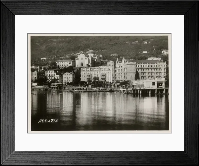 Framed Print : Opatija (Abbazia), Croatia on the Adriatic coast Framed Print : Opatija (Abbazia), Croatia on the Adriatic coast