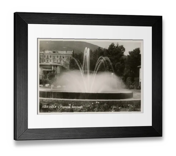 Framed Print : Opatija (Abbazia), Croatia on the Adriatic coast Framed Print : Opatija (Abbazia), Croatia on the Adriatic coast