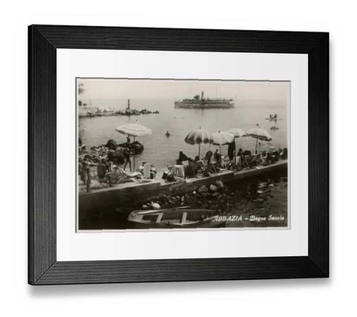 Framed Print : Opatija (Abbazia), Croatia on the Adriatic coast Framed Print : Opatija (Abbazia), Croatia on the Adriatic coast
