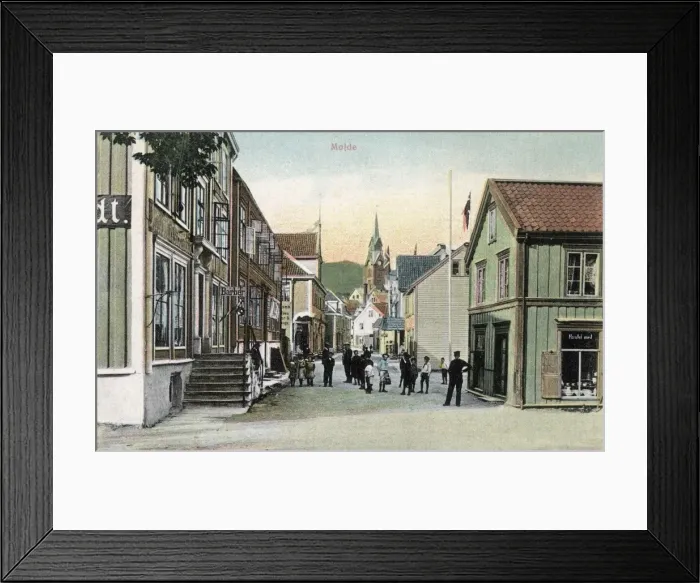 Framed Print : View of Molde, Romsdal Peninsula, Norway Framed Print : View of Molde, Romsdal Peninsula, Norway