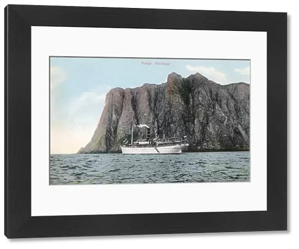 View from the sea, North Cape, Norway