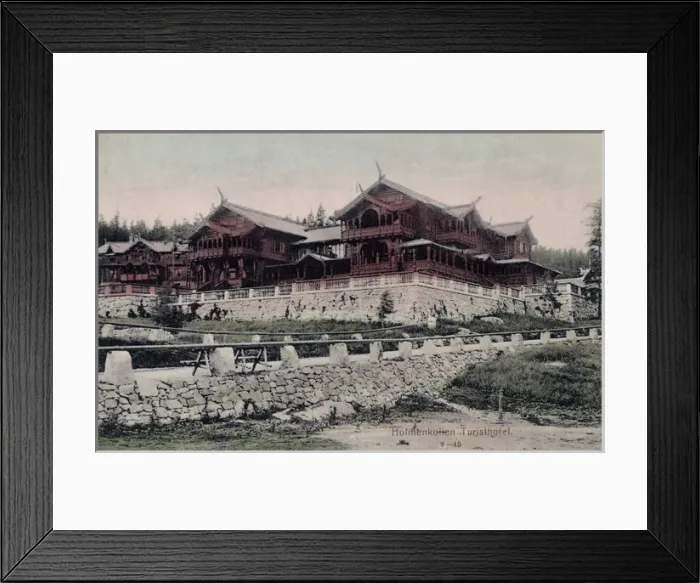 Framed Print : Holmenkollen Tourist Hotel, near Oslo, Norway Framed Print : Holmenkollen Tourist Hotel, near Oslo, Norway