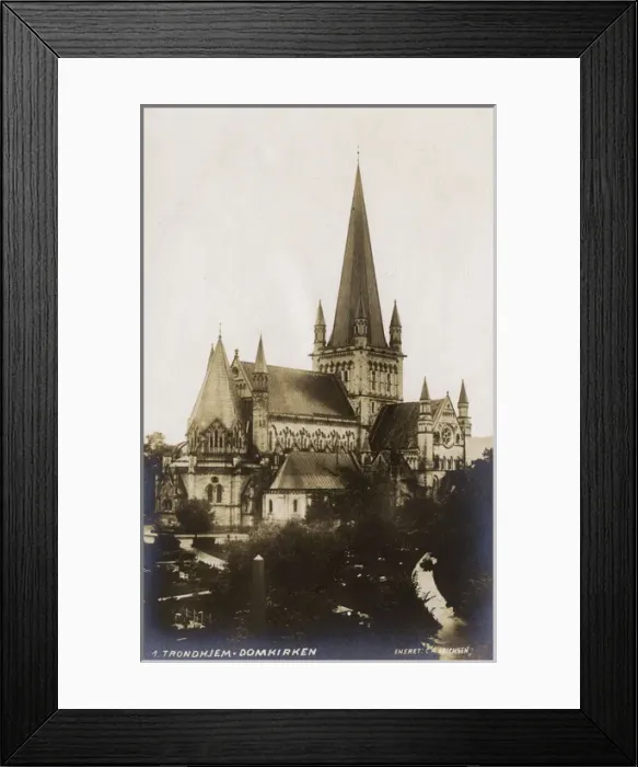 Framed Print : Nidaros Cathedral, Trondheim, Norway Framed Print : Nidaros Cathedral, Trondheim, Norway