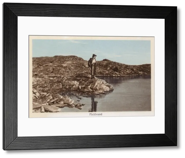 Framed Print : Fjeldvand (Fjeld Vand, Fjellvatnet), Norway Framed Print : Fjeldvand (Fjeld Vand, Fjellvatnet), Norway