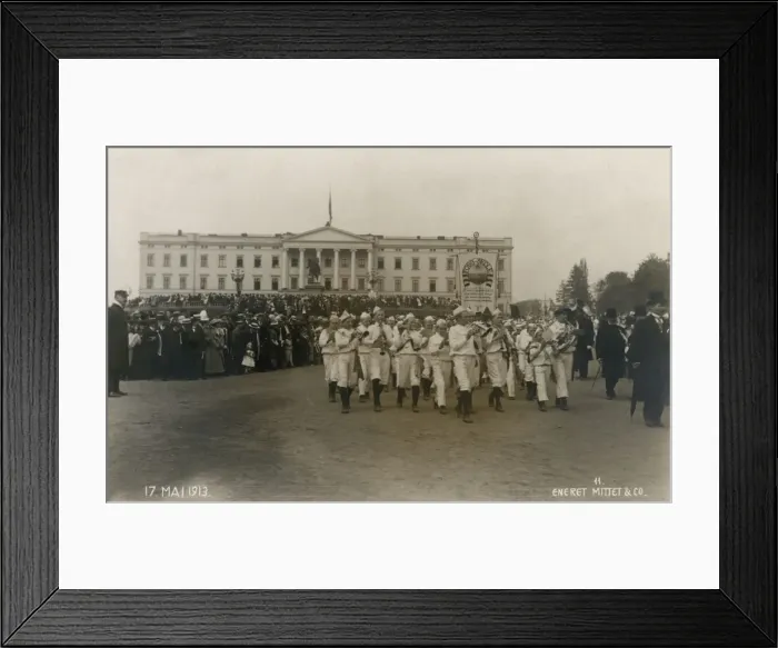 Framed Print : Foss Skole Boys Band, Oslo, Norway Framed Print : Foss Skole Boys Band, Oslo, Norway