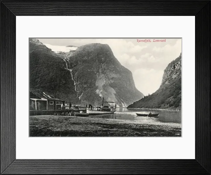 Framed Print : View of Ravnefjeld, Loenvand, Norway Framed Print : View of Ravnefjeld, Loenvand, Norway
