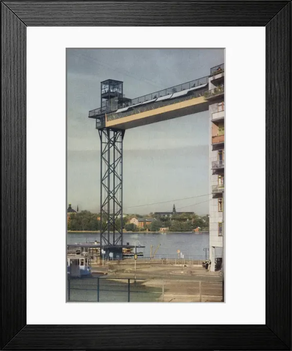 Framed Print : Katarina Elevator, Stockholm, Sweden Framed Print : Katarina Elevator, Stockholm, Sweden